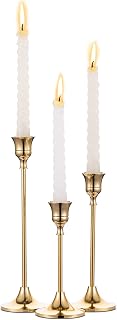 Candlestick Holders Taper Candle Holders, Set of 3 Candle Stick Holders ...