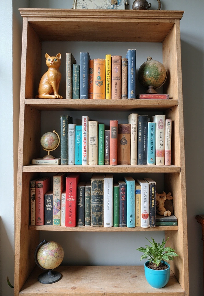 20 Modern Surreal Home Decor Ideas for Book Lovers That'll Leave You Speechless! - 4. Quirky Bookends