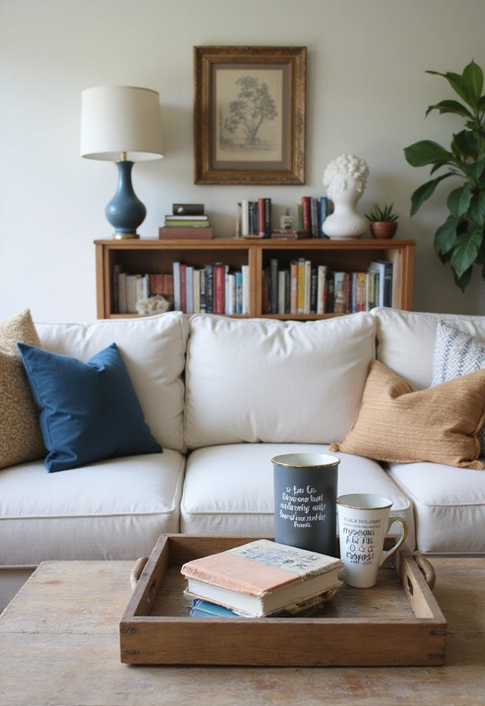 16 Book Lover's Living Room Ideas That Will Inspire Your Next Home Makeover! - 15. Book-Themed Accessories