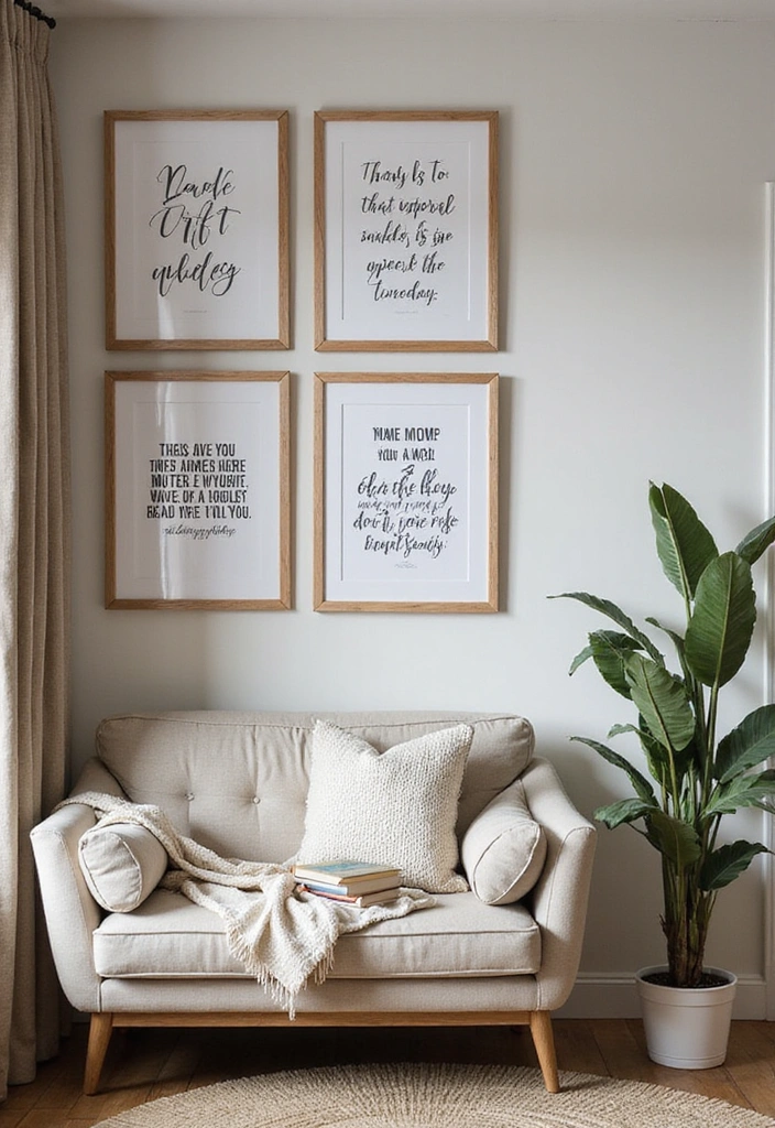 25 Cottagecore Book Nook Inspirations That Will Make You Dream of Reading! - 17. Inspirational Quotes