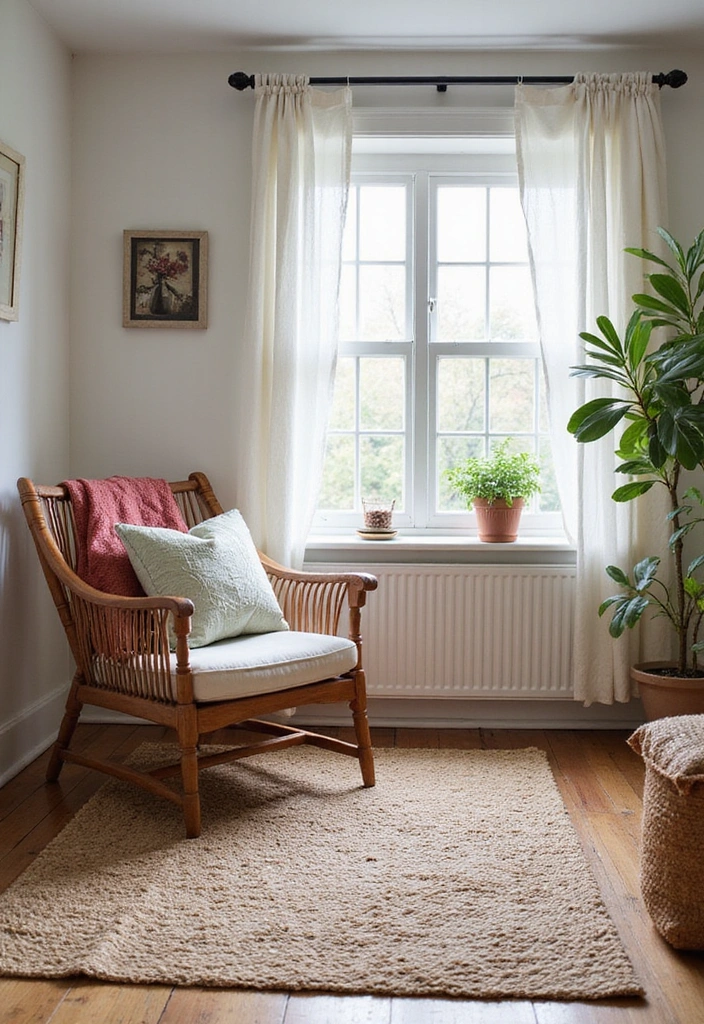 21 Aesthetic Cottagecore Home Decor Ideas That Book Lovers Will Adore! - 12. Natural Fiber Rugs