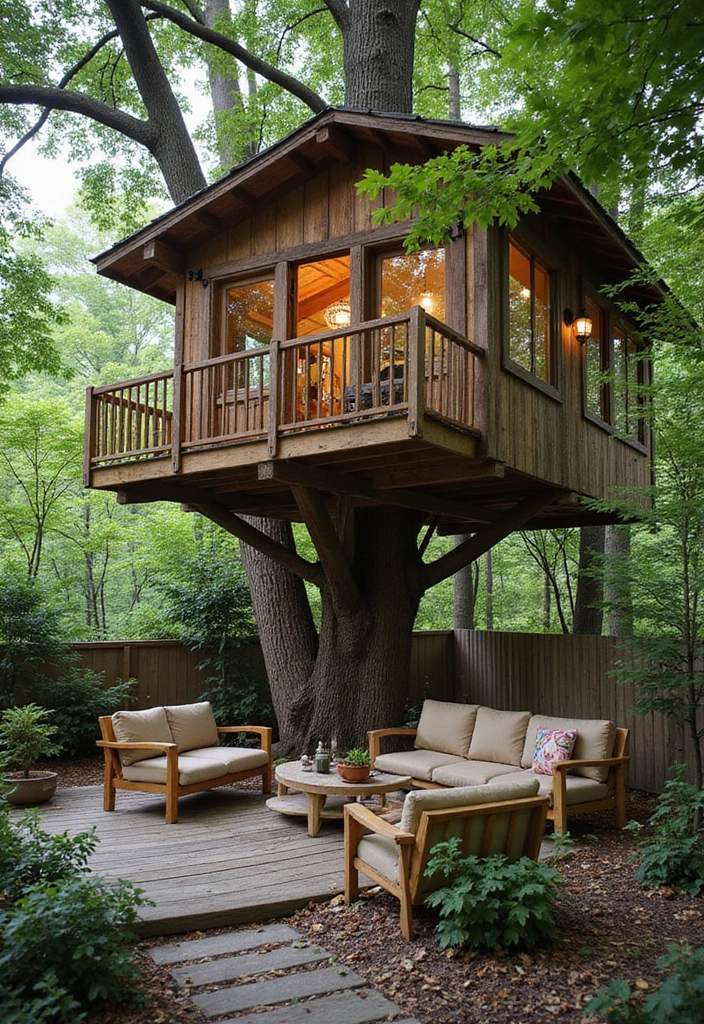 16 Unique Treehouse Designs Perfect for Book Lovers - 15. The Community Reading Tree House