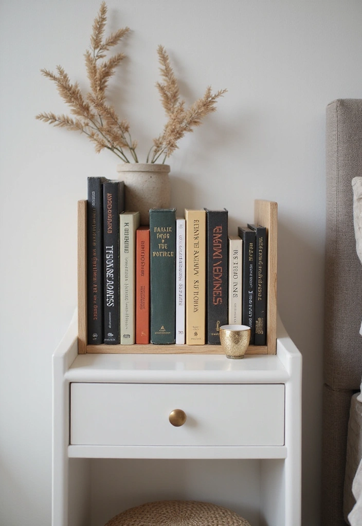 20 DIY Home Library Ideas Every Book Lover Needs to Try (Get Ready for #13!) - 19. Mini Book Shelf