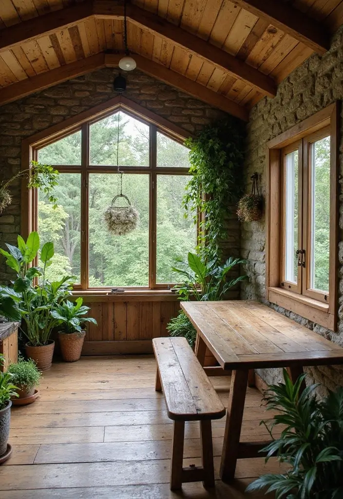 14 Enchanting Small Garden Shed Ideas for Bookworms (Get Inspired! - 5. The Nature-Inspired Shed