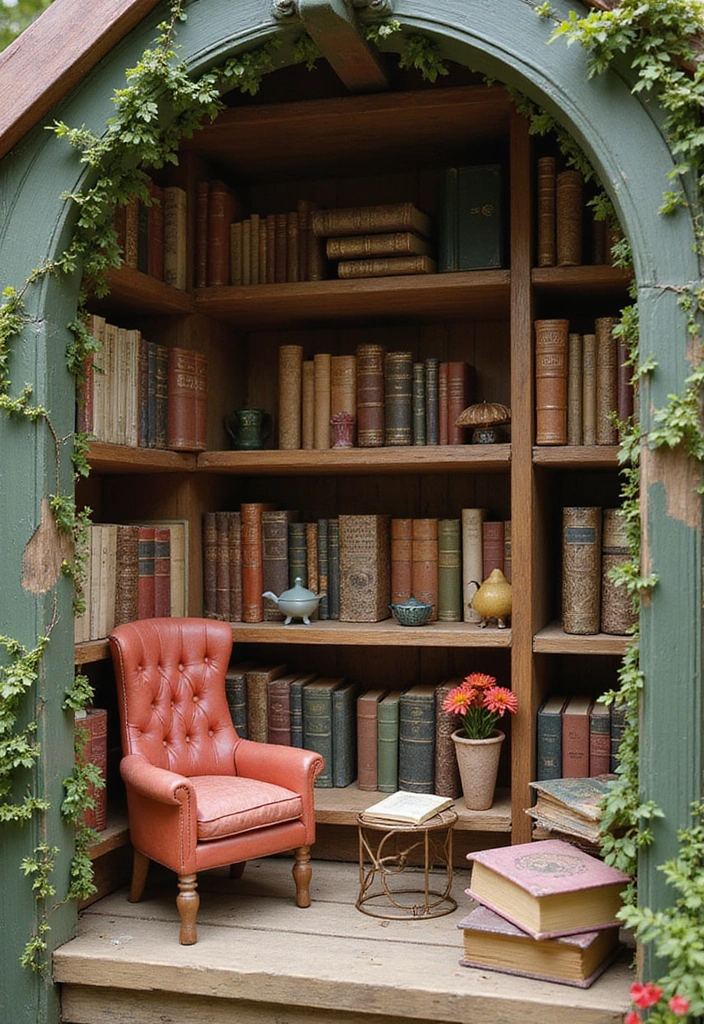 17 Mind-Blowing 3D Book Nook Ideas Every Bookworm Needs to Try Right Now! - 7. Magical Library