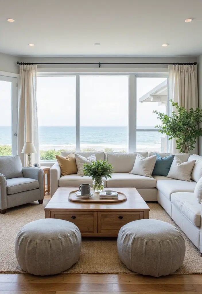 15 Hawaiian Beach House Decor Ideas for Book Lovers - 12. Multifunctional Furniture
