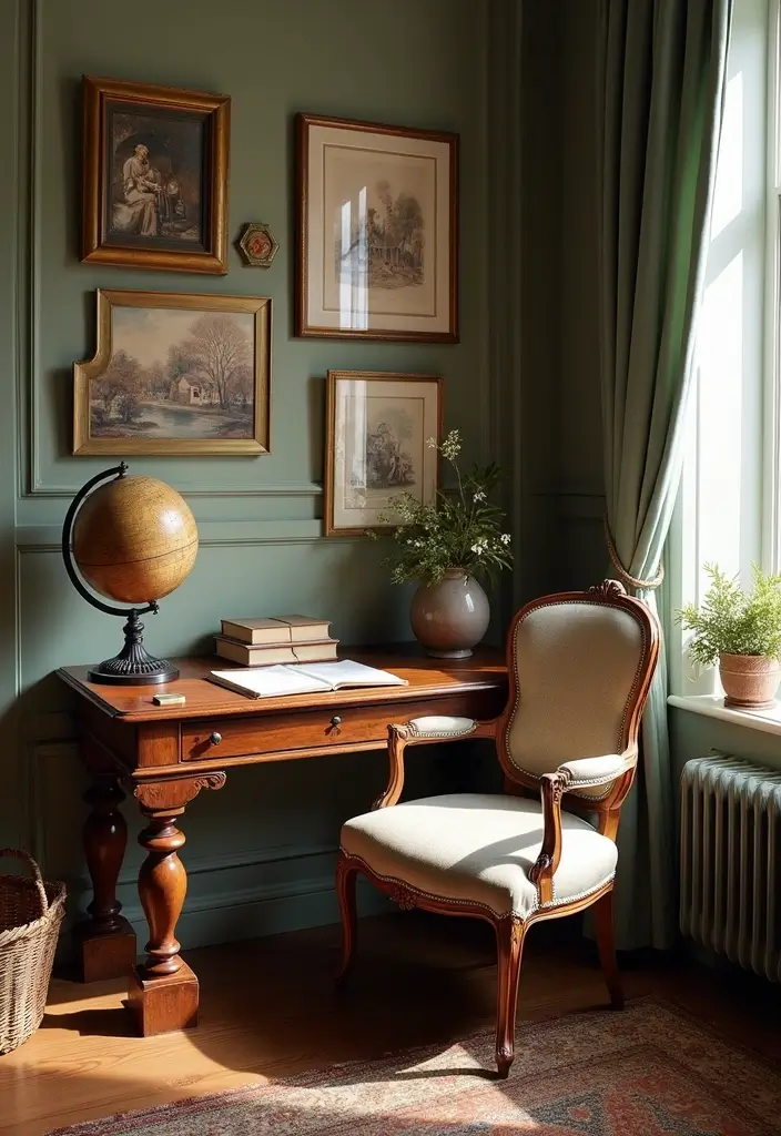 19 Stockholm Room Aesthetic Decor Ideas Every Book Lover Will Love - 7. Antique Finds