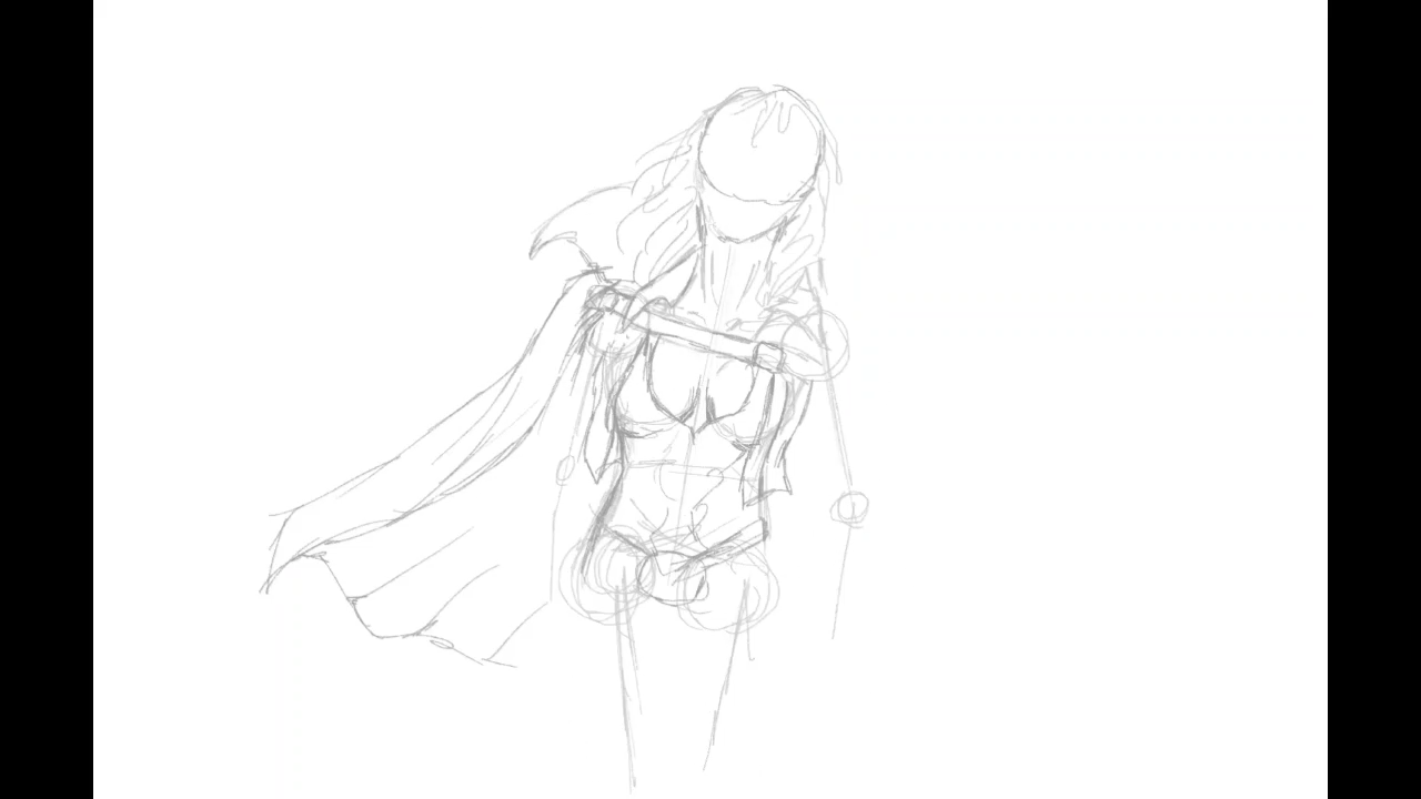 musketeer fantasy time lapse fanart
