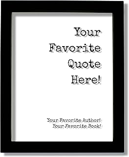 Custom Floating Quote Frame - Your Favorite Quote