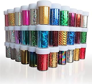 XICHEN Starry Sky Stars Nail Art Stickers Tips Wraps Foil Transfer Adhes...