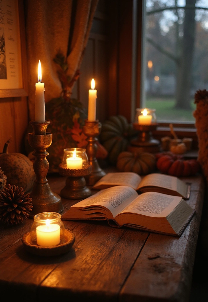 14 Cozy Fall Home Decor Ideas for Book Lovers That Will Transform Your Reading Nook! - 6. Scented Candles