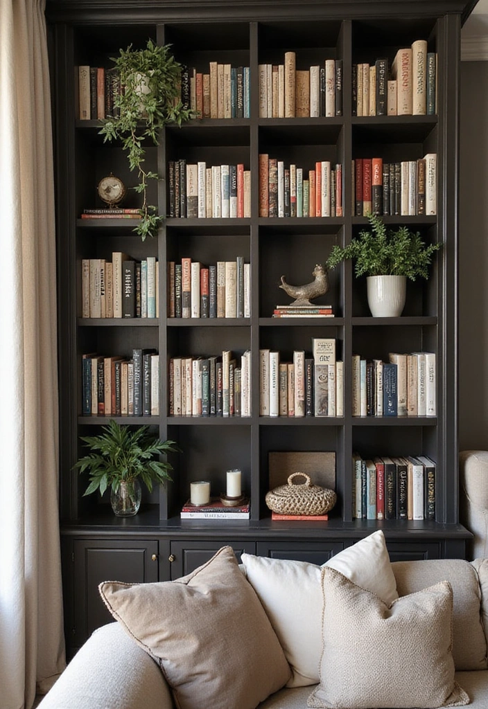 16 Book Lover's Living Room Ideas That Will Inspire Your Next Home Makeover! - 3. Themed Bookcases