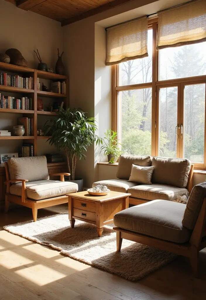 19 Stockholm Room Aesthetic Decor Ideas Every Book Lover Will Love - 19. Embracing Natural Elements