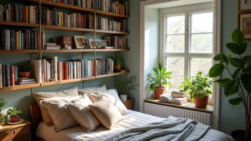 15 Ingenious Small Bedroom Decor Ideas for Bookworms (Say Goodbye to Clutter!)