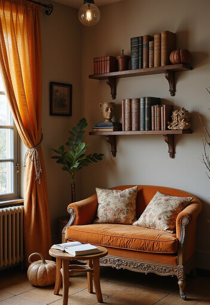 14 Cozy Fall Home Decor Ideas for Book Lovers That Will Transform Your Reading Nook! - 10. Bookends and Decorative Book Storage
