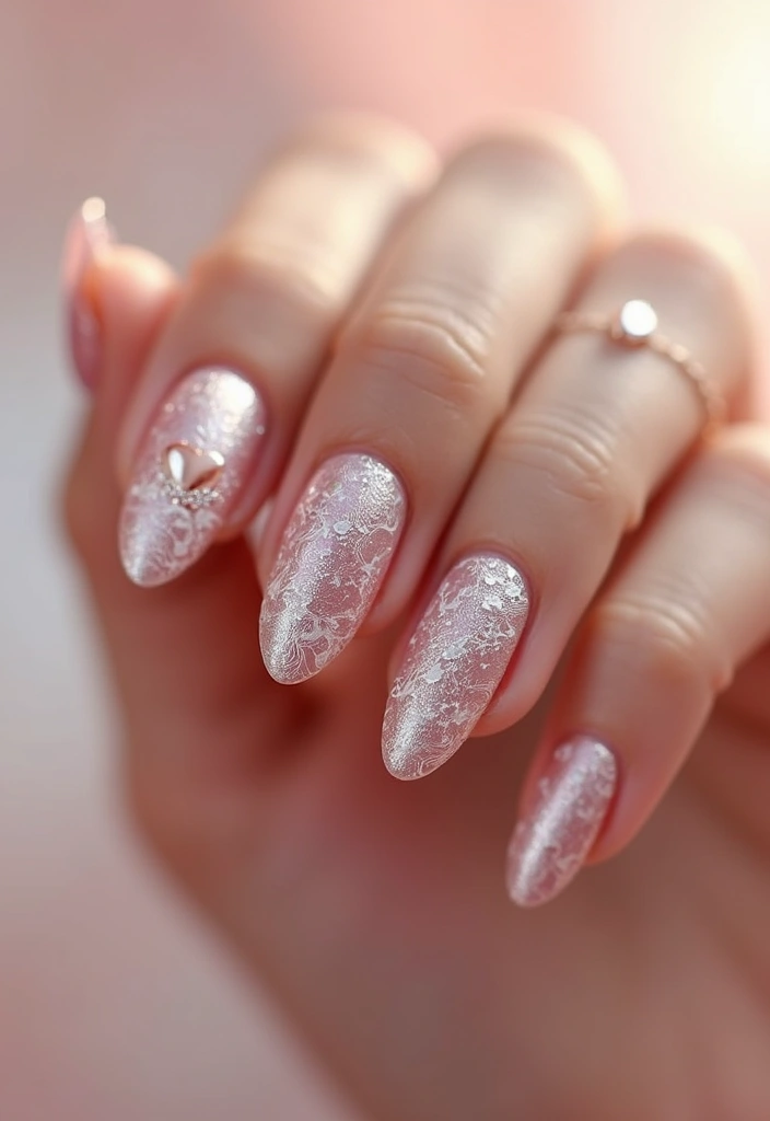 16 Chic Chrome Nail Art Ideas for the Stylish Bookworm (Don't Miss #3!) - 11. Vintage Rose Chrome for the Romantic