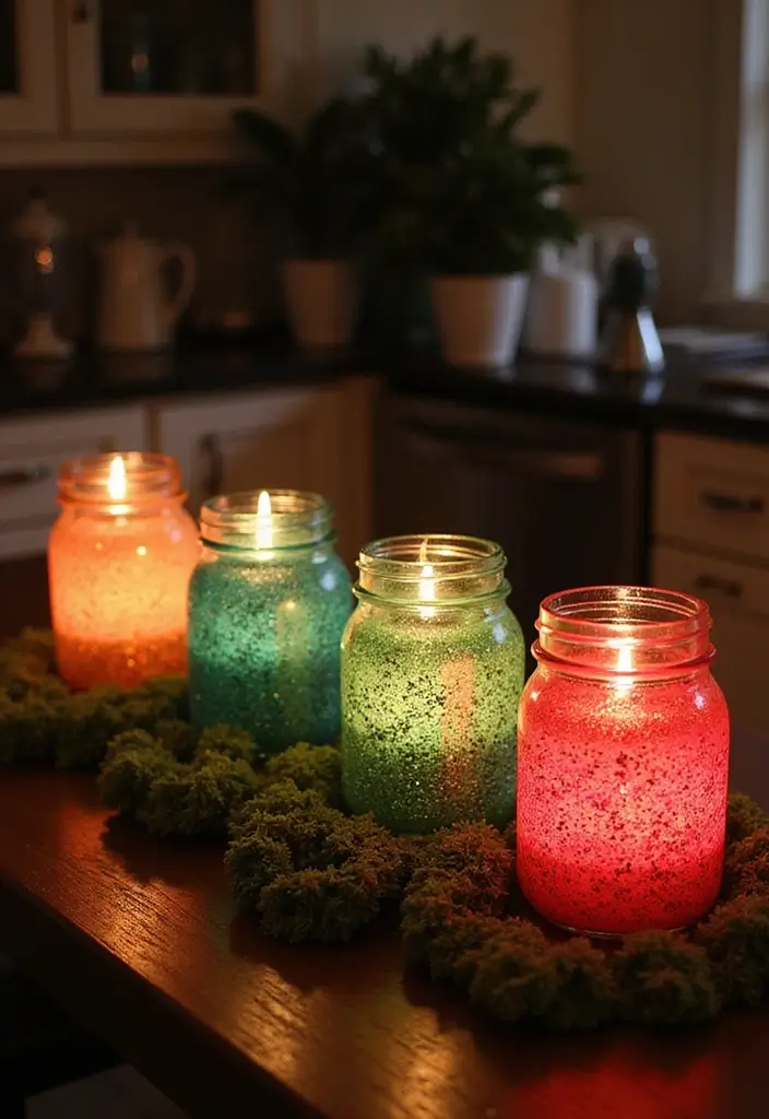 13 DIY Halloween Kitchen Decor Projects Every Book Lover Must Try (#4 Is A Must-See!) - 4. Witch’s Brew Jar Candles