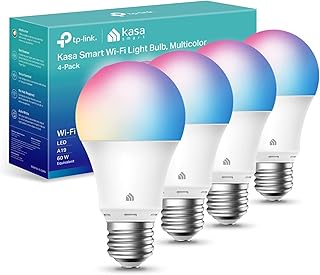 Kasa Smart Light Bulbs, Full Color Changing Dimmable Smart WiFi Bulbs Co...