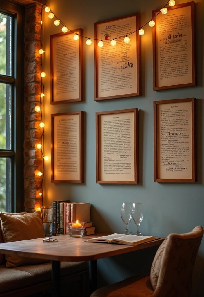 20 DIY Home Library Ideas Every Book Lover Needs to Try (Get Ready for #13!) - 9. Book Wall Art
