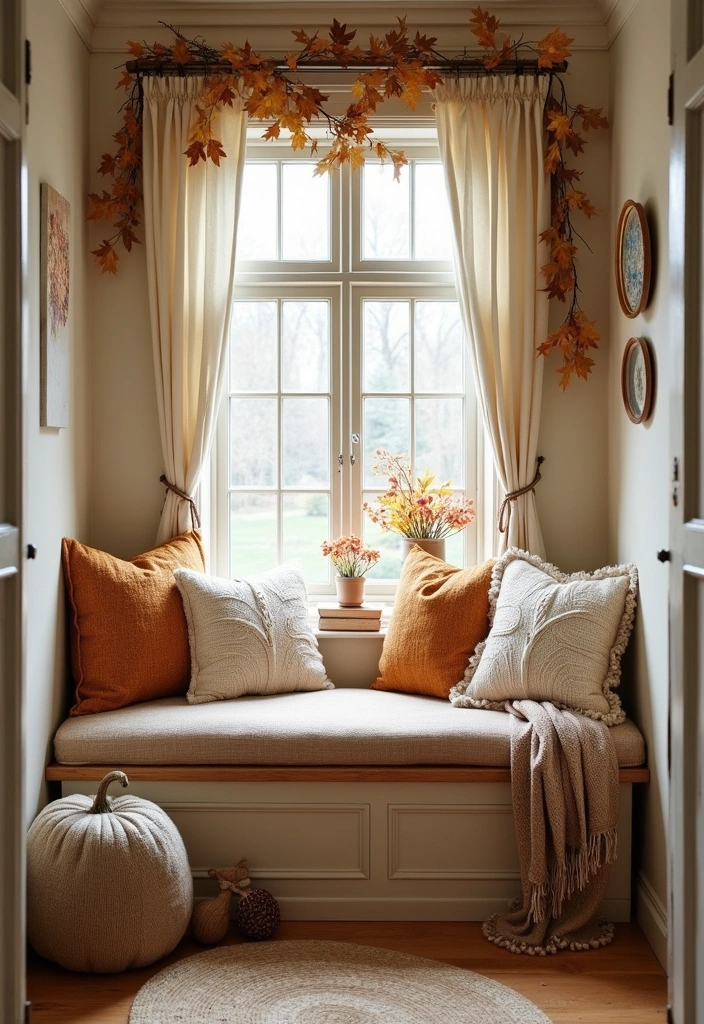 21 Aesthetic Cottagecore Home Decor Ideas That Book Lovers Will Adore! - 20. Seasonal Decor