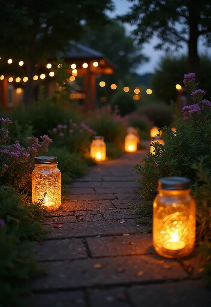 14 Quirky Halloween Home Garden Ideas for Book Lovers - 3. Storybook Pathway Lights