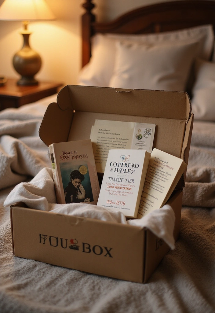 16 Must-Have Bedside Reading Accessories for Book Lovers (Your Table Will Thank You for #10!) - 13. A Book Subscription Service