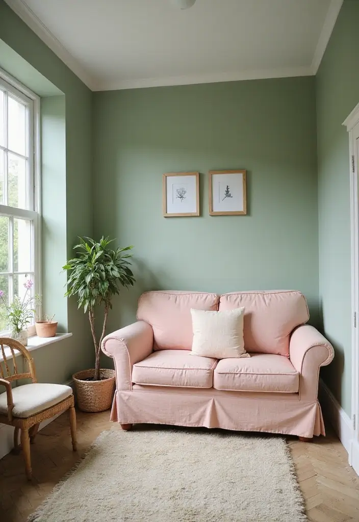 21 Aesthetic Cottagecore Home Decor Ideas That Book Lovers Will Adore! - 11. Soft Color Palette
