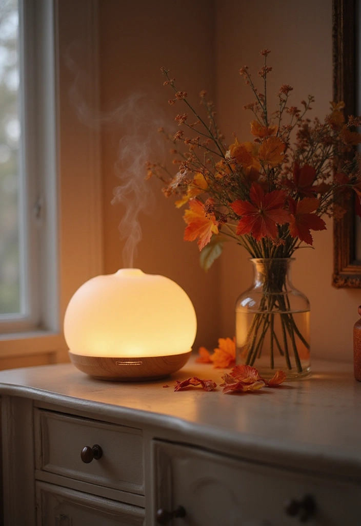 18 Chic Halloween Bedroom Decor Ideas for Book Lovers  - 16. Seasonal Scent Diffusers
