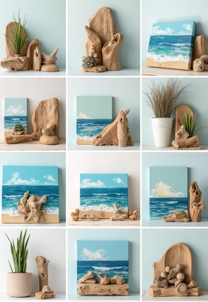 15 Hawaiian Beach House Decor Ideas for Book Lovers - 13. DIY Coastal Crafts
