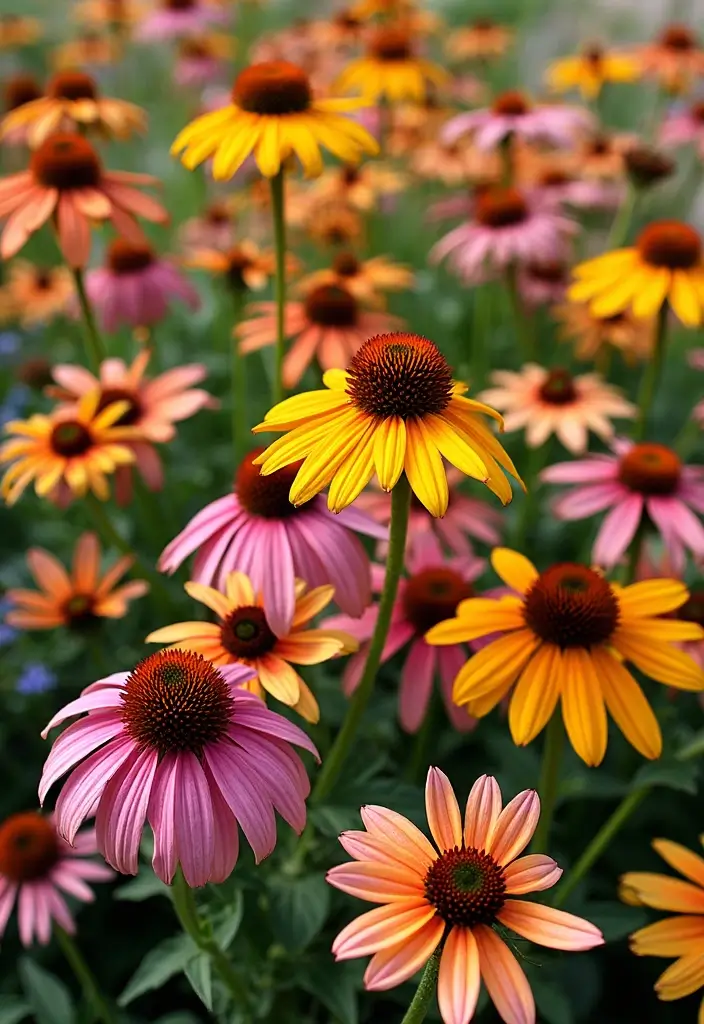 18 Aesthetic Low-Maintenance Garden Ideas for Book Lovers  - 11. Low-Maintenance Flower Beds