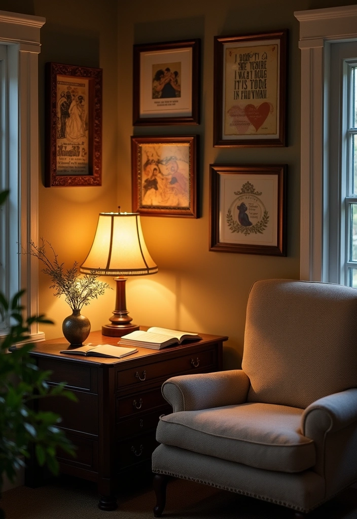 15 Dark Feminine Room Decor Ideas That Will Make Book Lovers Swoon! - 15. Personalized Touches