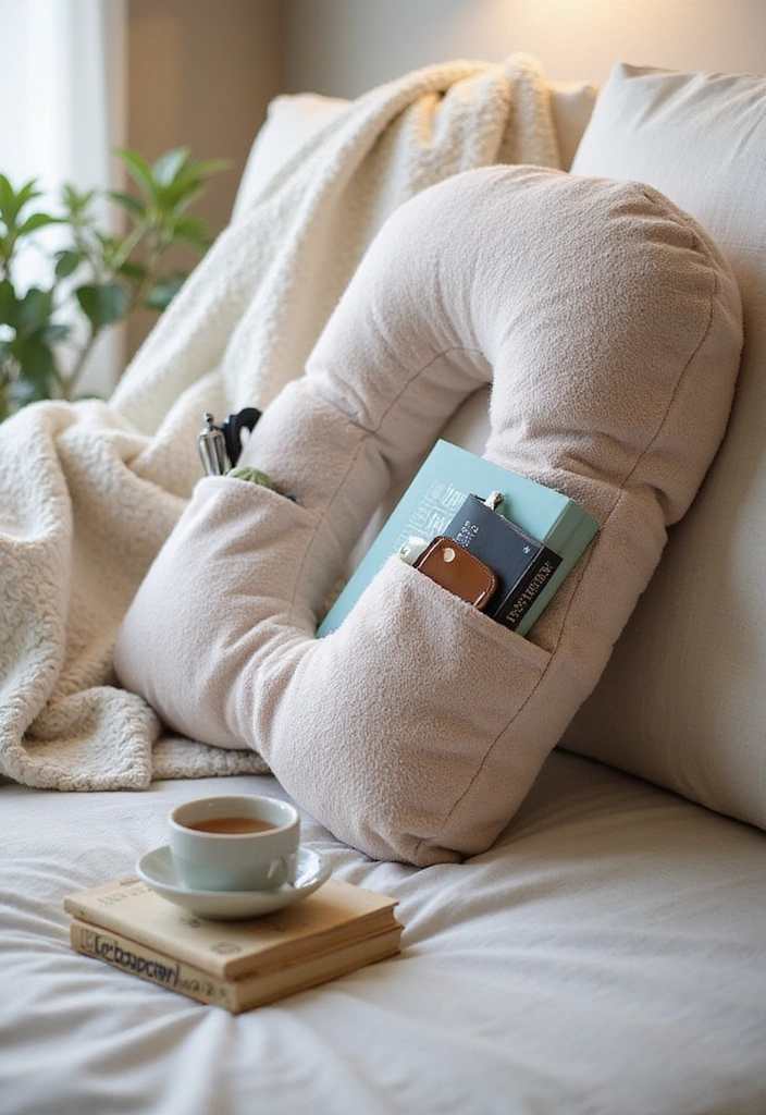 16 Must-Have Bedside Reading Accessories for Book Lovers (Your Table Will Thank You for #10!) - 11. A Reading Pillow