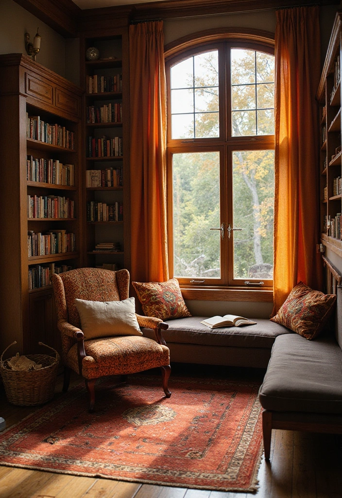 14 Cozy Fall Home Decor Ideas for Book Lovers That Will Transform Your Reading Nook! - 8. Thick Area Rugs