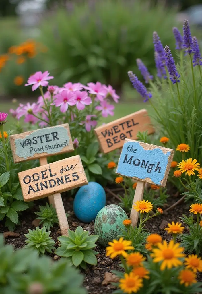 10 DIY Backyard Garden Projects Every Book Lover Will Enjoy - 5. Bookish Garden Markers