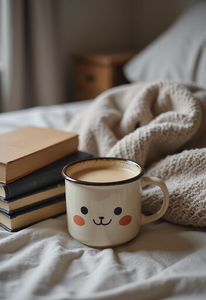 16 Must-Have Bedside Reading Accessories for Book Lovers (Your Table Will Thank You for #10!) - 10. A Cute Mug for Your Beverage