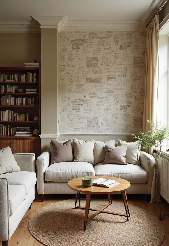 13 Cozy Small Living Room Ideas Every Book Lover Will Adore - 9. Color Palette