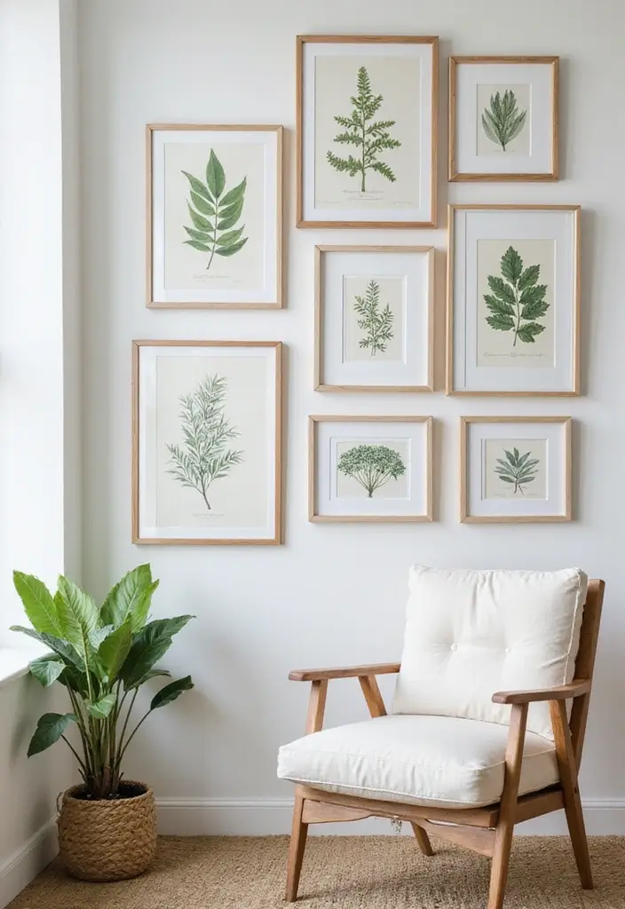 21 Aesthetic Cottagecore Home Decor Ideas That Book Lovers Will Adore! - 14. Botanical Prints