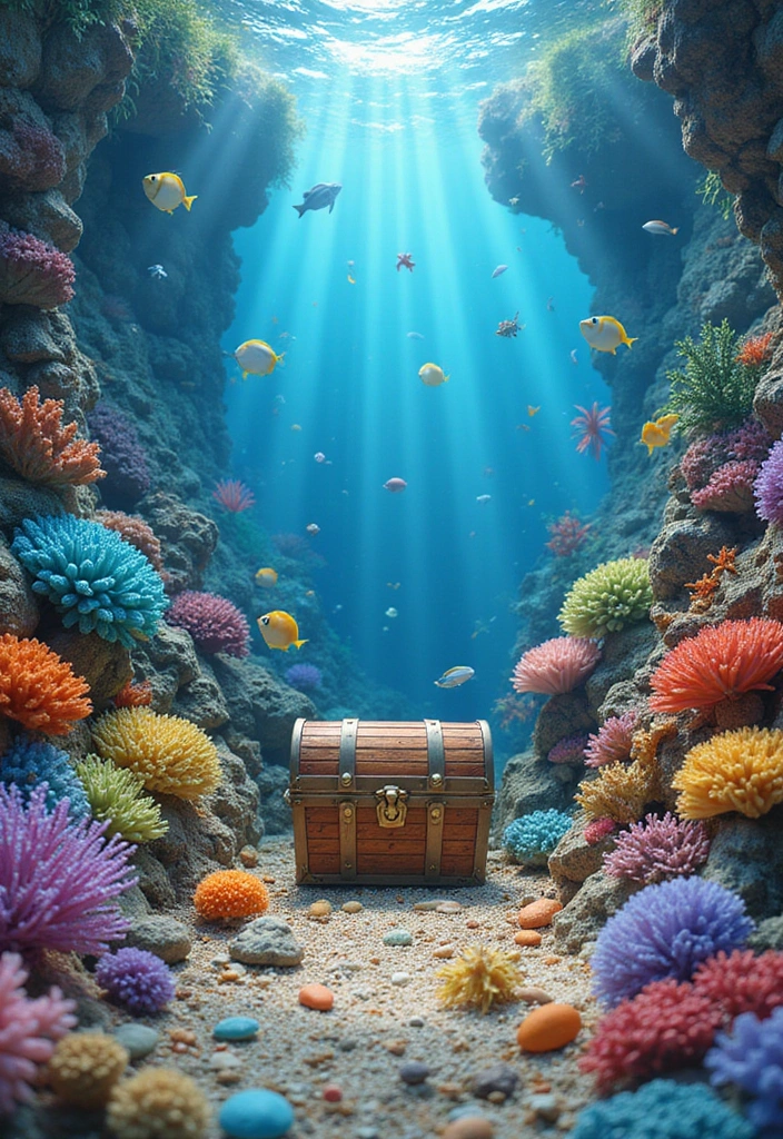 17 Mind-Blowing 3D Book Nook Ideas Every Bookworm Needs to Try Right Now! - 3. Under the Sea