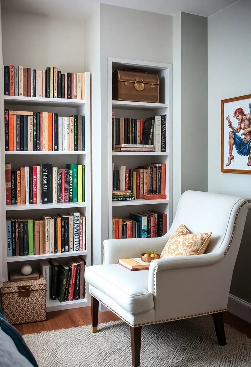 18 Must-Try Fall Bedroom Decor Ideas for Book Lovers (Don't Miss #15!) - 13. Personal Library Space