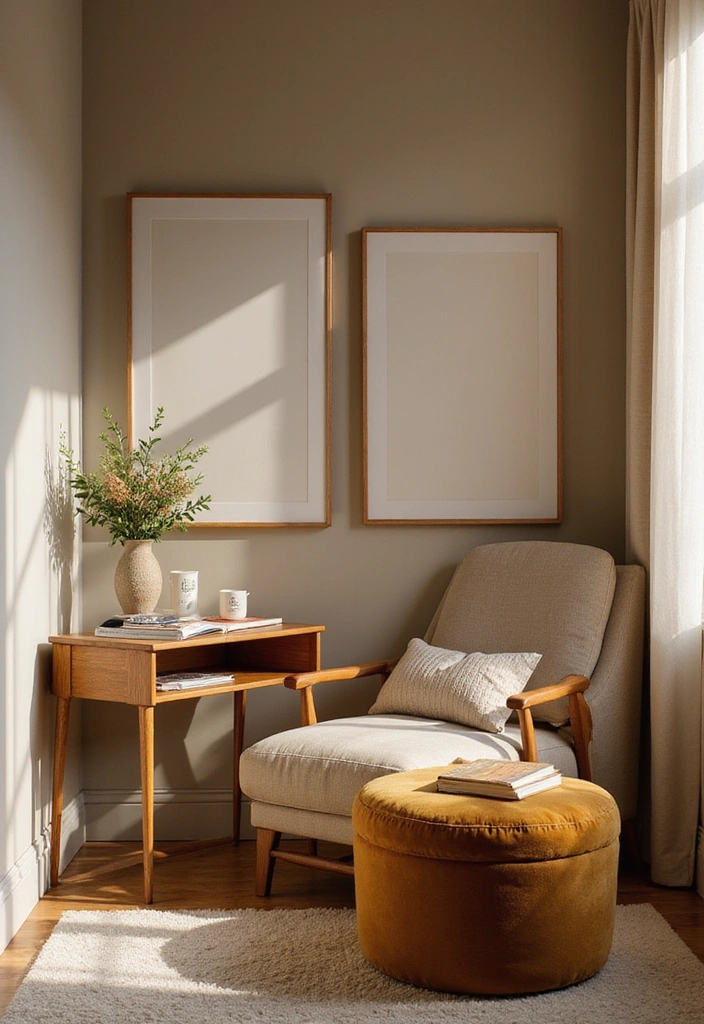 15 Mid-Century Book Nook Decor Ideas That'll Make You Want to Curl Up with a Classic! - 11. Multi-functional furniture