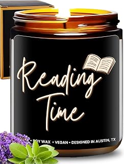 Book Lover Candle, Unique Book Lovers Club Presents, Thoughtful Gift Ide...