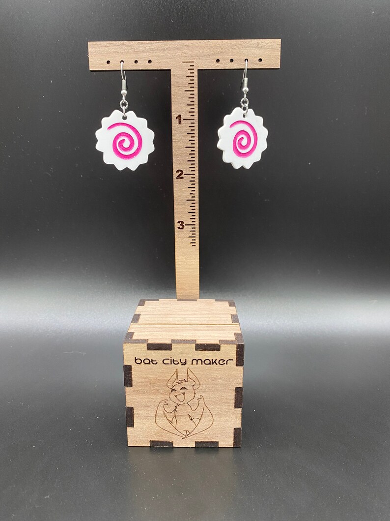 Naruto Fish Cake Earrings