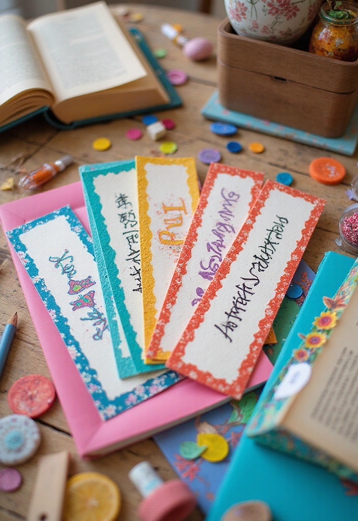 22 Easy Spring DIY Decor Projects for Book Lovers (Get Ready to Craft #18!) - 6. DIY Bookmarks