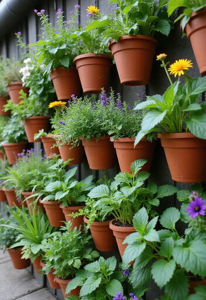 18 Aesthetic Low-Maintenance Garden Ideas for Book Lovers  - 8. Vertical Gardens