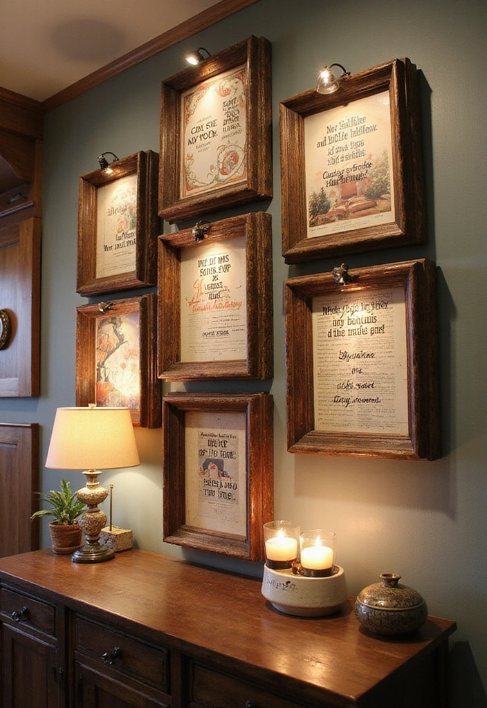 22 Easy Spring DIY Decor Projects for Book Lovers (Get Ready to Craft #18!) - 22. Book-themed Picture Frames