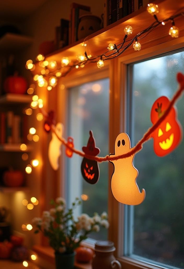 13 DIY Halloween Kitchen Decor Projects Every Book Lover Must Try (#4 Is A Must-See!) - 13. Bookish Halloween Garland