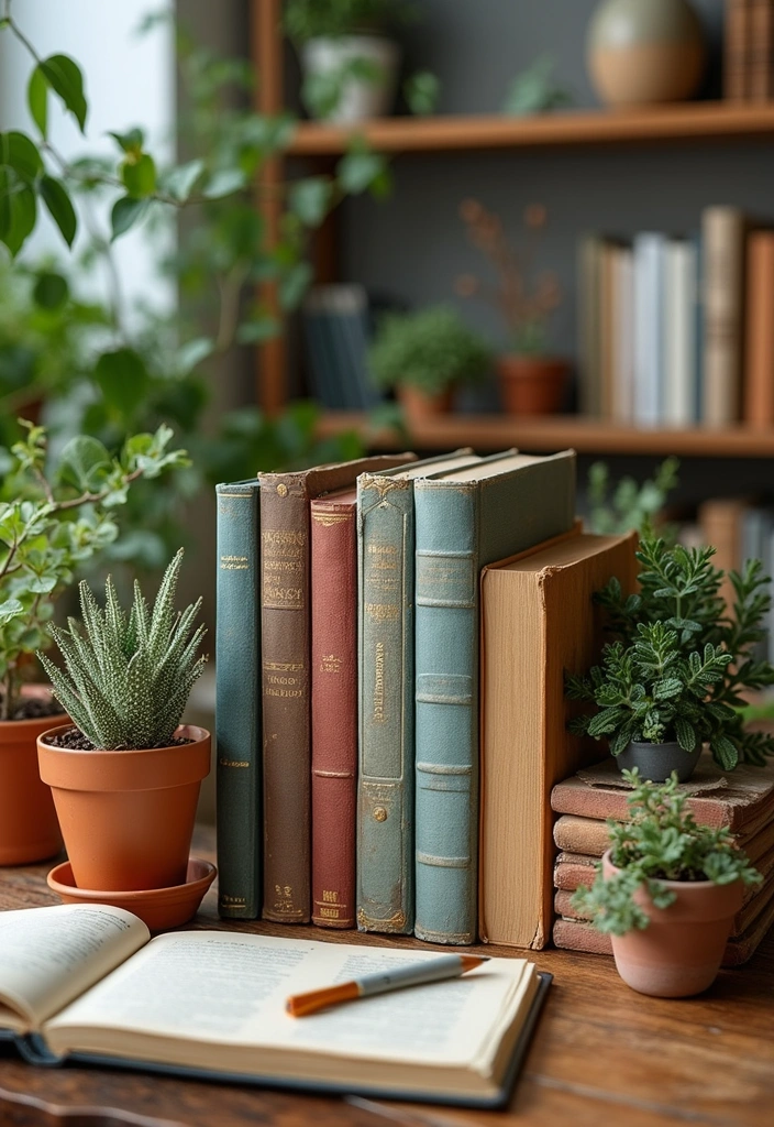 23 Aesthetic Grandmacore Home Decor Ideas for Book Lovers - 6. Eclectic Book Displays