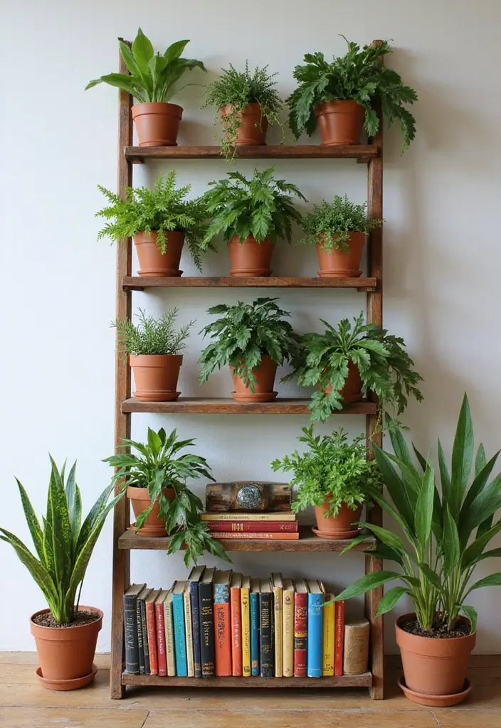12 Cozy Small Backyard Garden Ideas for Book Lovers  - 4. Vertical Gardens with Book Themes