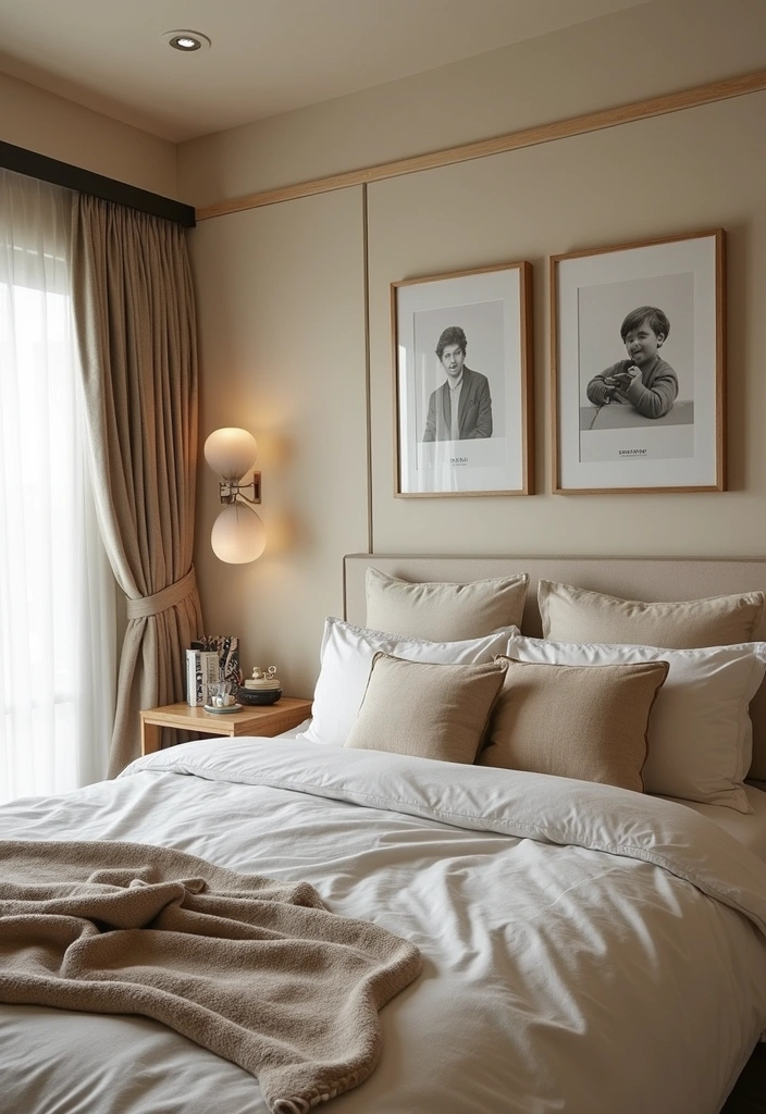 15 Cozy Japandi Bedroom Decor Ideas That Will Inspire Every Book Lover! - 15. Personal Touches