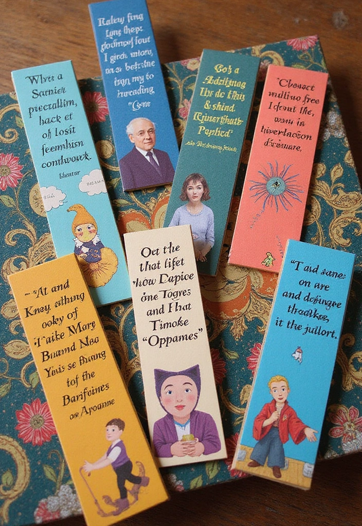 20 Modern Surreal Home Decor Ideas for Book Lovers That'll Leave You Speechless! - 20. Surreal Bookmarks